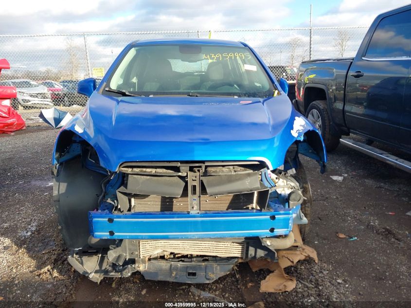 2015 Chevrolet Trax 1Ls VIN: KL7CJKSB0FB162077 Lot: 43959995