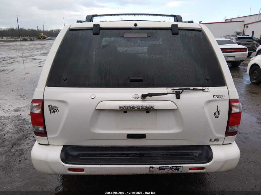 2000 Nissan Pathfinder Le/Se/Xe VIN: JN8AR07YXYW435062 Lot: 43959997