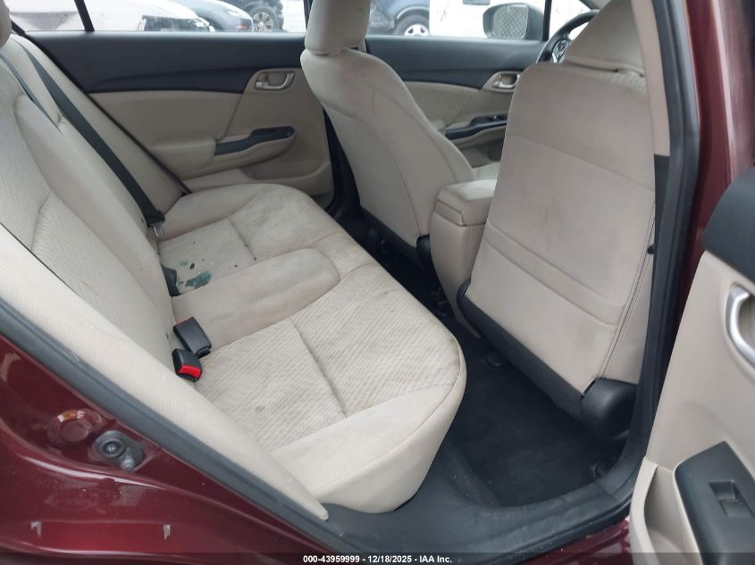 2015 Honda Civic Lx VIN: 19XFB2F54FE089252 Lot: 43959999