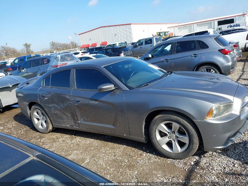 2012 Dodge Charger Se VIN: 2C3CDXBG5CH178351 Lot: 43960000