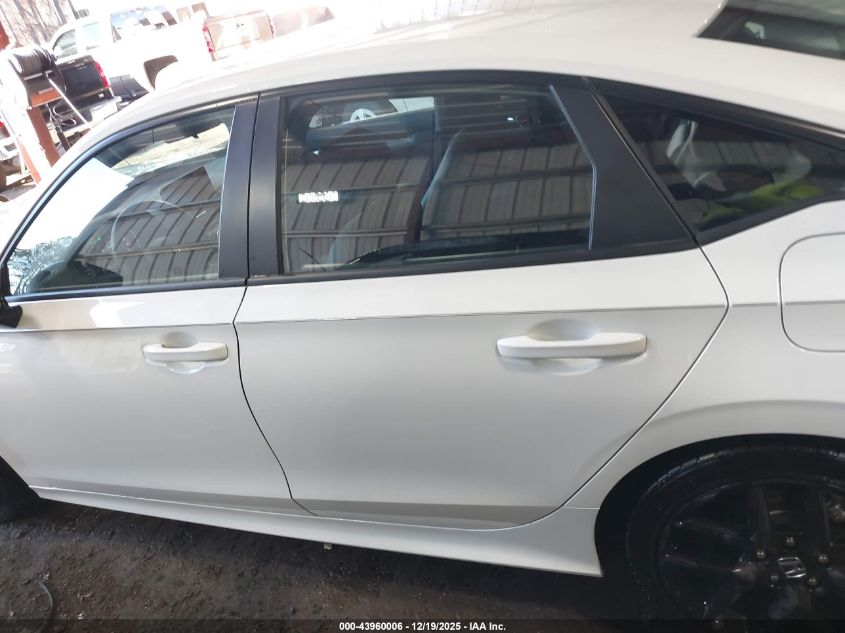 2025 Honda Civic Sport VIN: 2HGFE2F54SH550845 Lot: 43960006