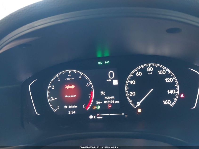 2025 Honda Civic Sport VIN: 2HGFE2F54SH550845 Lot: 43960006