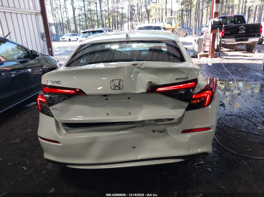 2025 Honda Civic Sport VIN: 2HGFE2F54SH550845 Lot: 43960006