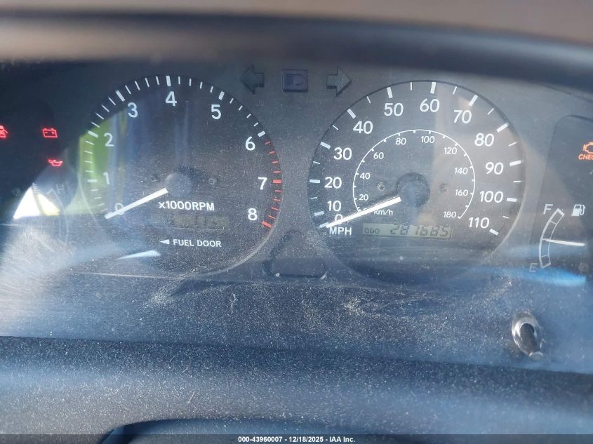 2000 Toyota Corolla Le VIN: 2T1BR18E8YC295046 Lot: 43960007