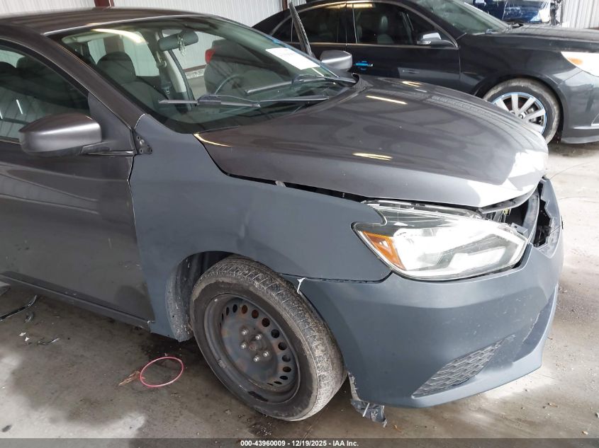 2019 Nissan Sentra S VIN: 3N1AB7AP6KY360159 Lot: 43960009