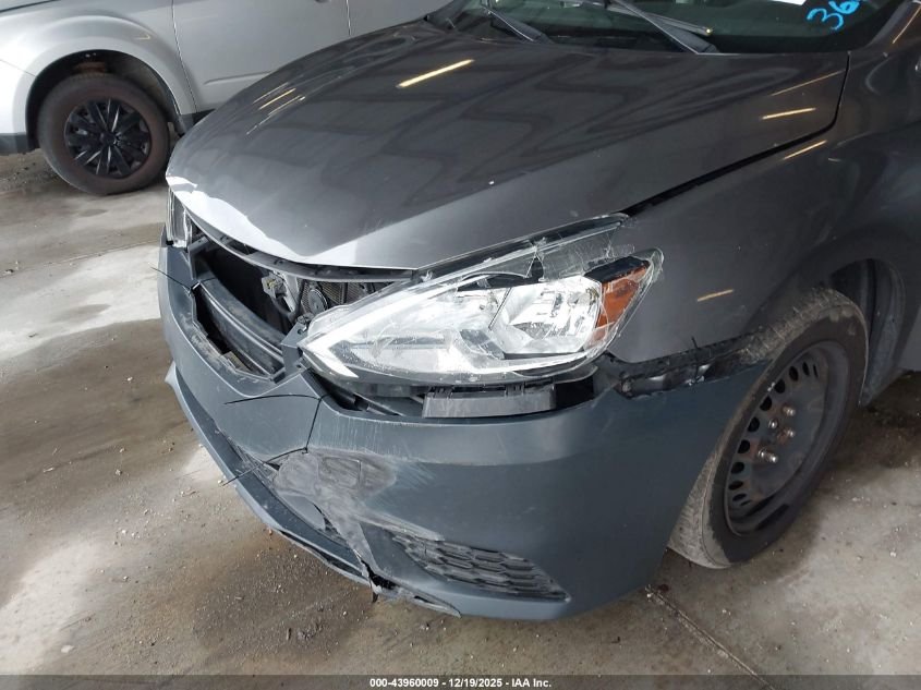 2019 Nissan Sentra S VIN: 3N1AB7AP6KY360159 Lot: 43960009