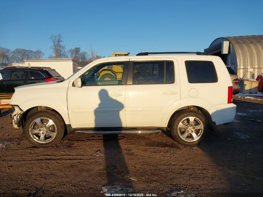 2014 Honda Pilot Ex VIN: 5FNYF4H41EB029662 Lot: 43960010