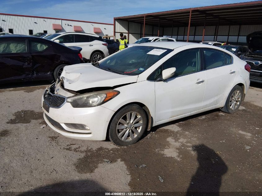 2015 Kia Forte Ex VIN: KNAFX4A80F5281128 Lot: 43960013