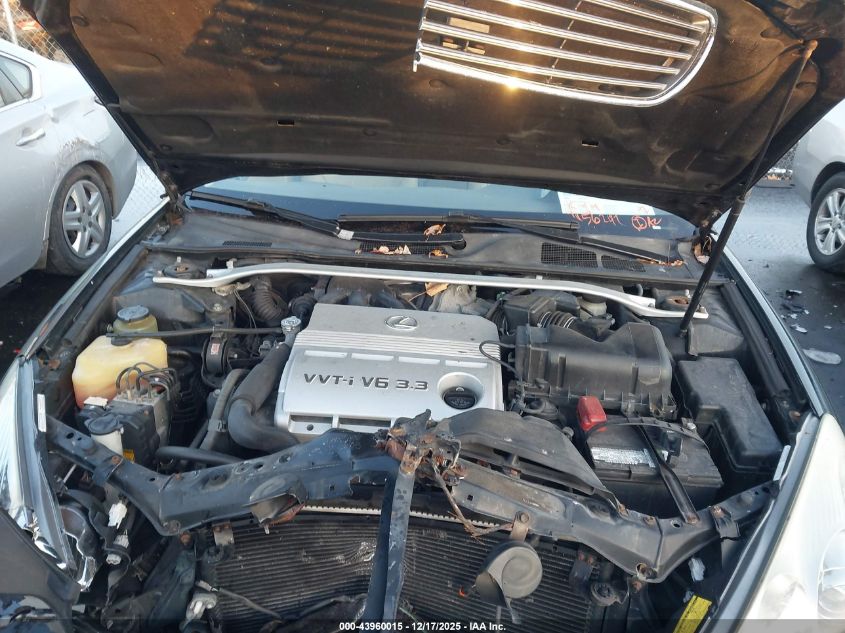 2006 Lexus Es 330 VIN: JTHBA30G865143700 Lot: 43960015