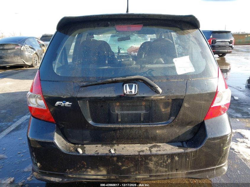 2007 Honda Fit Sport VIN: JHMGD386X7S046462 Lot: 43960017