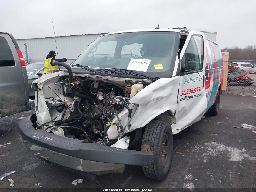 2015 Chevrolet Express 2500 Work Van VIN: 1GCWGGCF4F1270155 Lot: 43960019