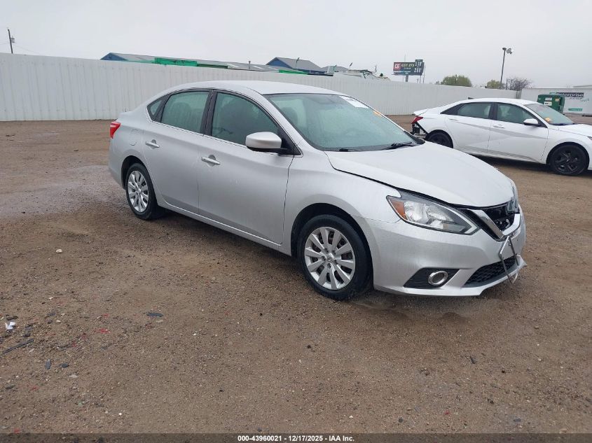 2017 Nissan Sentra Sv VIN: 3N1AB7AP7HY332850 Lot: 43960021