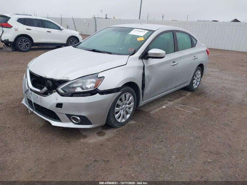 2017 Nissan Sentra Sv VIN: 3N1AB7AP7HY332850 Lot: 43960021
