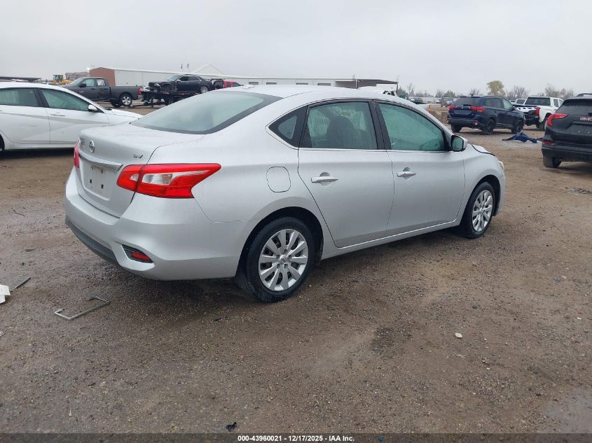 2017 Nissan Sentra Sv VIN: 3N1AB7AP7HY332850 Lot: 43960021