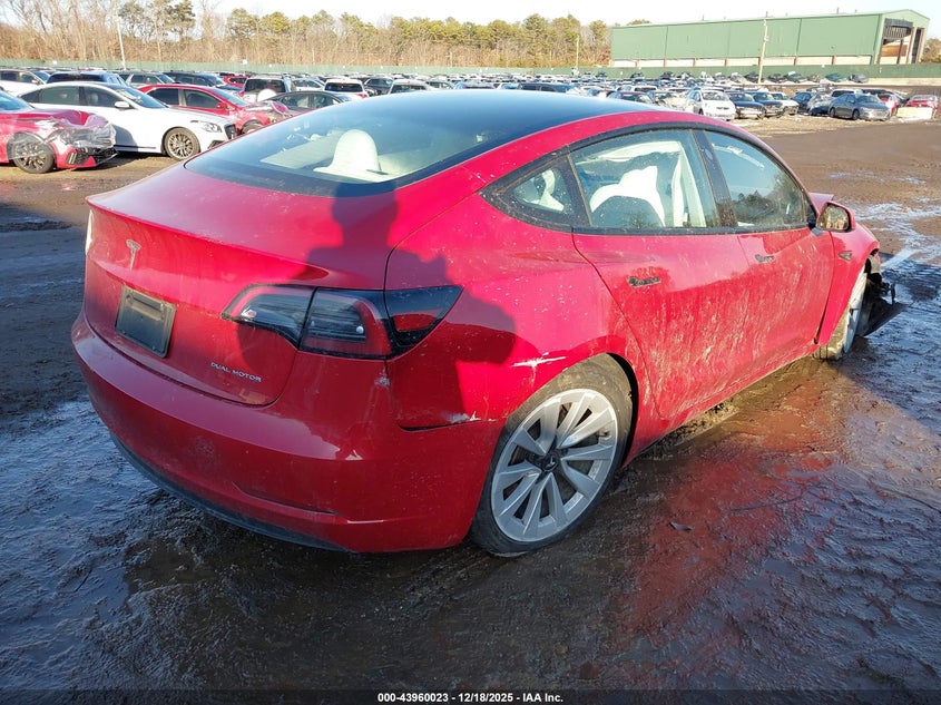 VIN 5YJ3E1EB2PF659126 2023 TESLA MODEL 3 LONG RANGE DUAL MOTOR ALL-WHEEL DRIVE