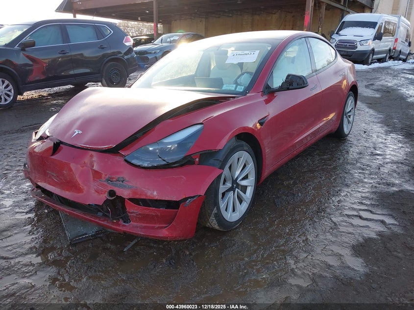 VIN 5YJ3E1EB2PF659126 2023 TESLA MODEL 3 LONG RANGE DUAL MOTOR ALL-WHEEL DRIVE