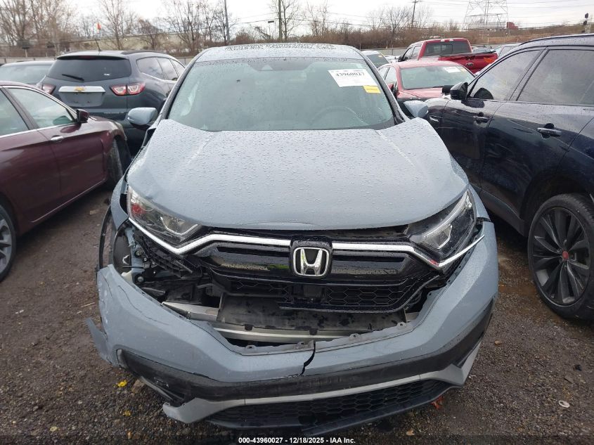 2021 Honda Cr-V Awd Ex-L VIN: 5J6RW2H87MA015794 Lot: 43960027