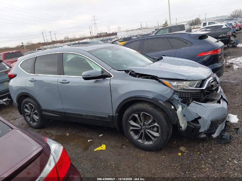 2021 Honda Cr-V Awd Ex-L VIN: 5J6RW2H87MA015794 Lot: 43960027