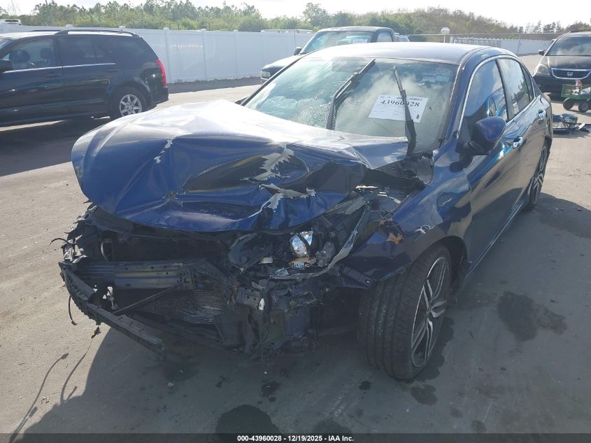 2017 Honda Accord Sport VIN: 1HGCR2F55HA113273 Lot: 43960028