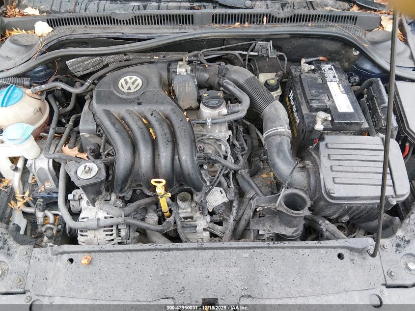 2011 Volkswagen Jetta 2.0L S VIN: 3VW2K7AJ8BM313443 Lot: 43960031