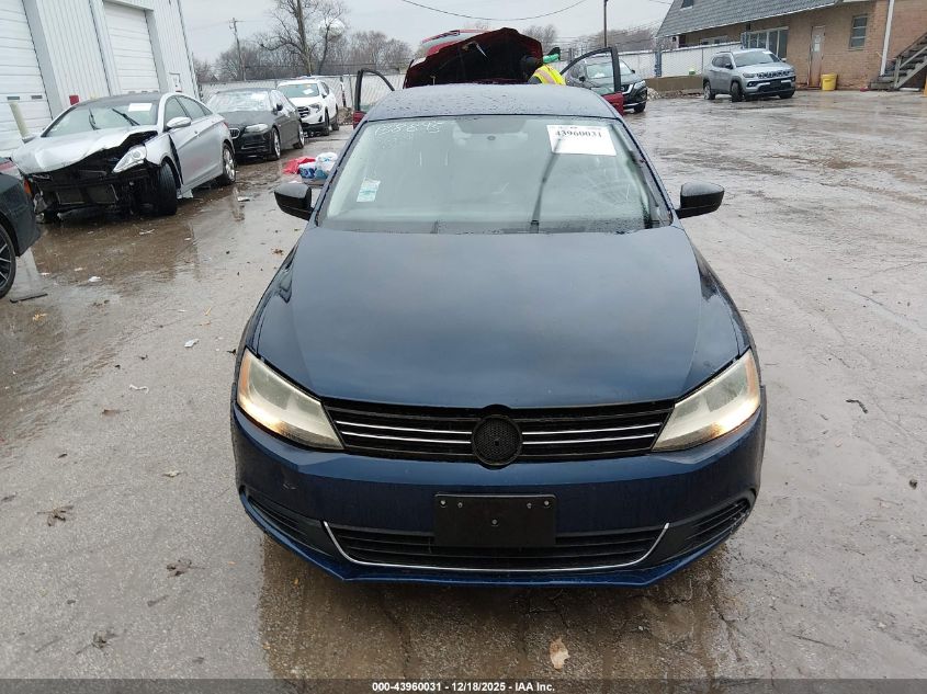 2011 Volkswagen Jetta 2.0L S VIN: 3VW2K7AJ8BM313443 Lot: 43960031