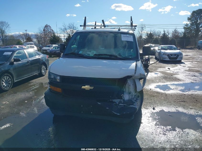 2018 Chevrolet Express 2500 Work Van VIN: 1GCWGAFG7J1344680 Lot: 43960032