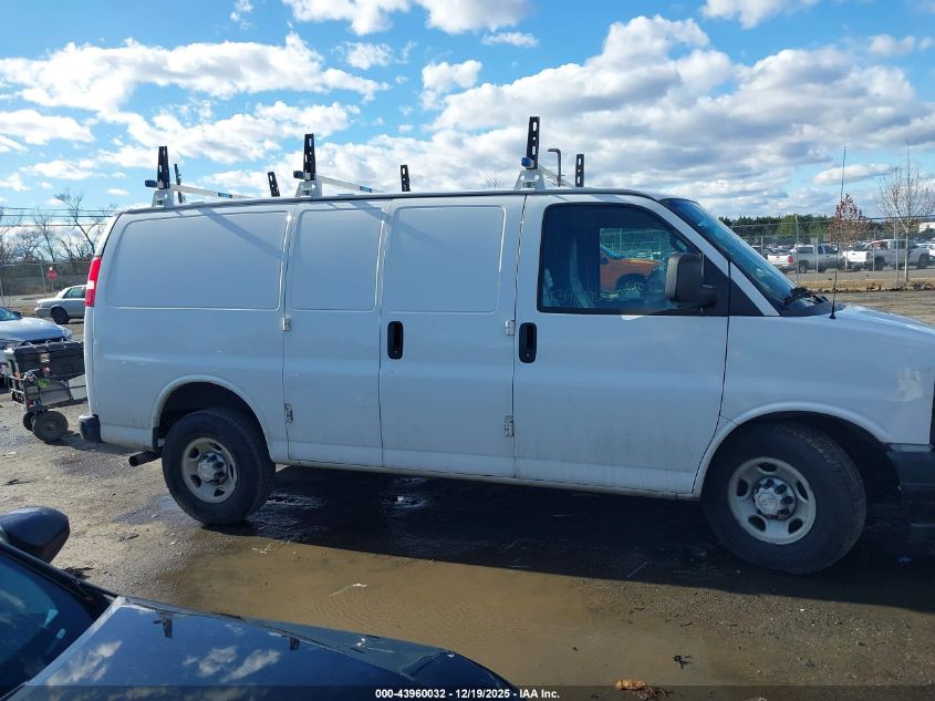 2018 Chevrolet Express 2500 Work Van VIN: 1GCWGAFG7J1344680 Lot: 43960032