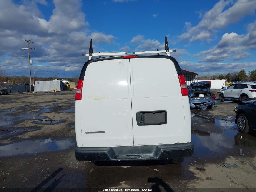 2018 Chevrolet Express 2500 Work Van VIN: 1GCWGAFG7J1344680 Lot: 43960032