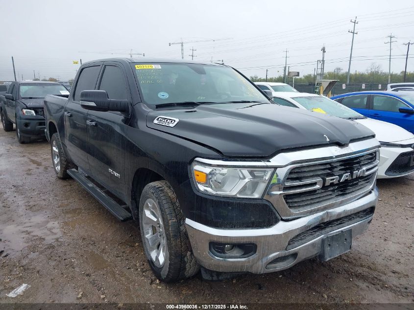 2019 Ram 1500 Big Horn/Lone Star 4X2 5'7 Box VIN: 1C6RREFT7KN548439 Lot: 43960036