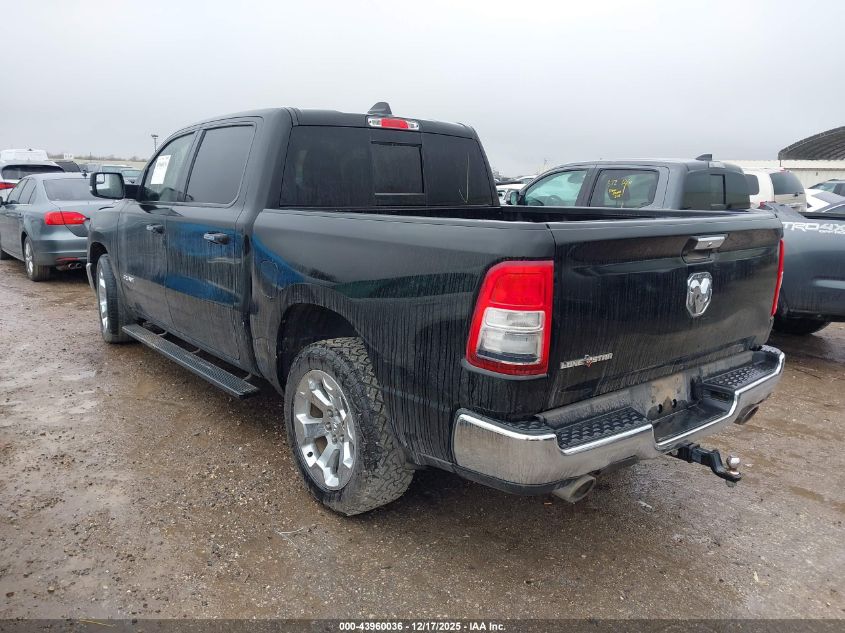 2019 Ram 1500 Big Horn/Lone Star 4X2 5'7 Box VIN: 1C6RREFT7KN548439 Lot: 43960036