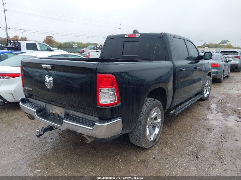 2019 Ram 1500 Big Horn/Lone Star 4X2 5'7 Box VIN: 1C6RREFT7KN548439 Lot: 43960036