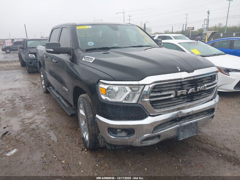 2019 Ram 1500 Big Horn/Lone Star 4X2 5'7 Box VIN: 1C6RREFT7KN548439 Lot: 43960036