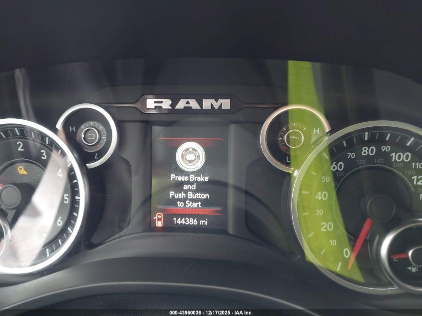 2019 Ram 1500 Big Horn/Lone Star 4X2 5'7 Box VIN: 1C6RREFT7KN548439 Lot: 43960036