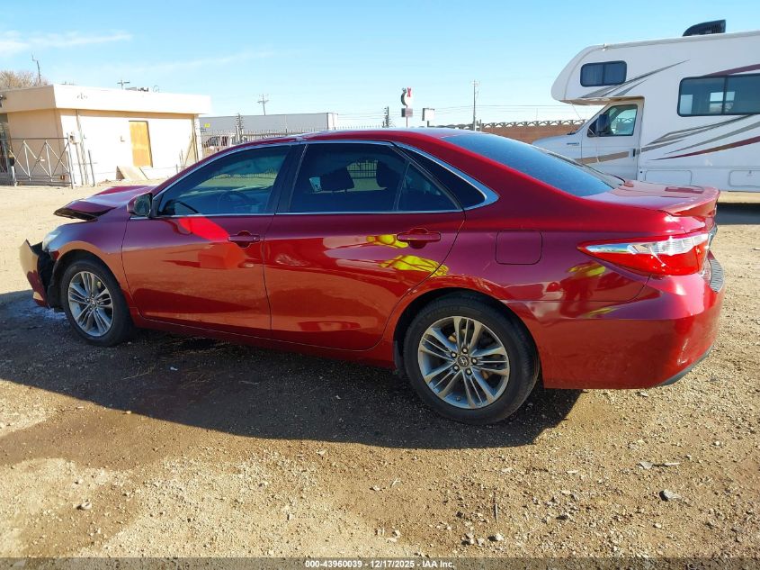 2017 Toyota Camry Se VIN: 4T1BF1FK3HU645151 Lot: 43960039