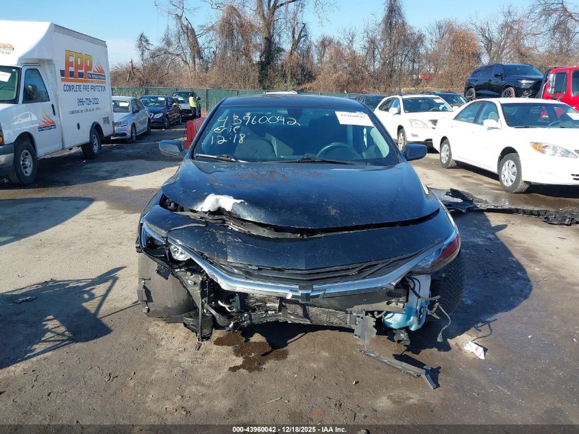 2022 Chevrolet Malibu Fwd Lt VIN: 1G1ZD5ST9NF170872 Lot: 43960042