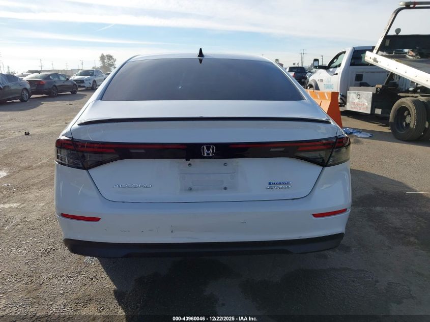 2025 Honda Accord Hybrid Sport VIN: 1HGCY2F5XSA045482 Lot: 43960046