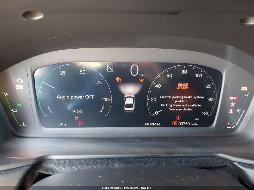 2025 Honda Accord Hybrid Sport VIN: 1HGCY2F5XSA045482 Lot: 43960046