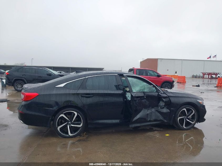 2022 Honda Accord Sport VIN: 1HGCV1F36NA005373 Lot: 43960048