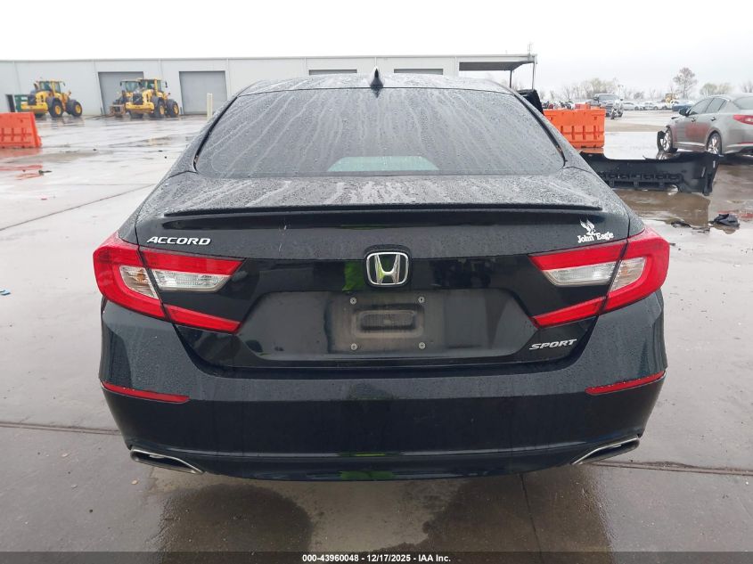 2022 Honda Accord Sport VIN: 1HGCV1F36NA005373 Lot: 43960048