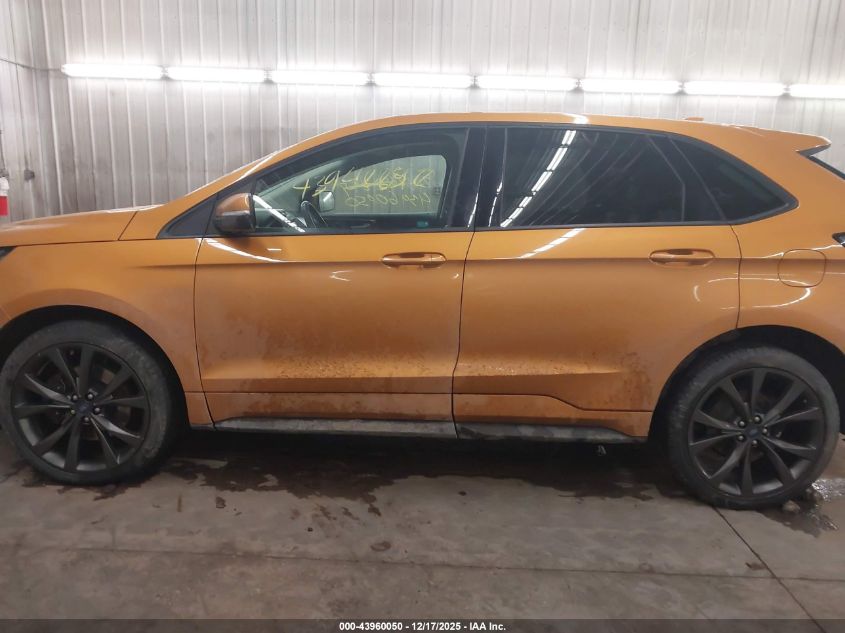 2015 Ford Edge Sport VIN: 2FMTK4APXFBB73554 Lot: 43960050