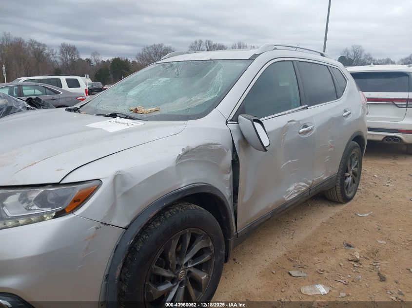 2015 Nissan Rogue Sl VIN: 5N1AT2MV1FC867150 Lot: 43960052