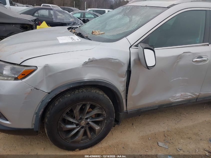 2015 Nissan Rogue Sl VIN: 5N1AT2MV1FC867150 Lot: 43960052