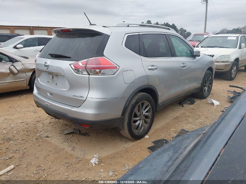 2015 Nissan Rogue Sl VIN: 5N1AT2MV1FC867150 Lot: 43960052