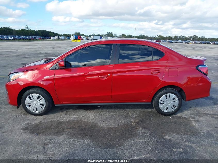 2024 Mitsubishi Mirage G4 Black Edition/Es/Le VIN: ML32FUFJ5RHF12162 Lot: 43960055