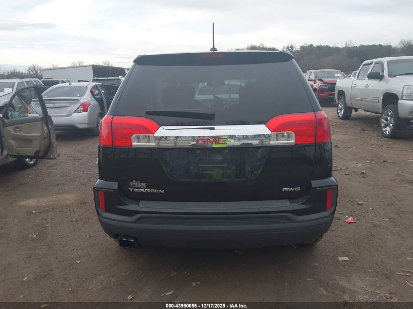 2017 GMC Terrain Sle-1 VIN: 2GKFLSEK4H6176631 Lot: 43960056