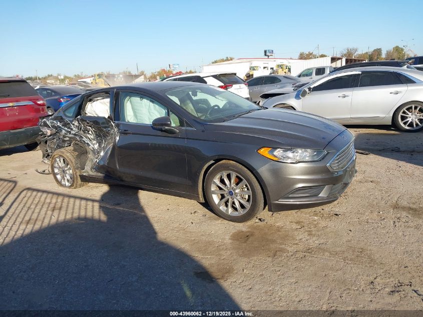 2017 Ford Fusion Se VIN: 3FA6P0HD9HR335076 Lot: 43960062