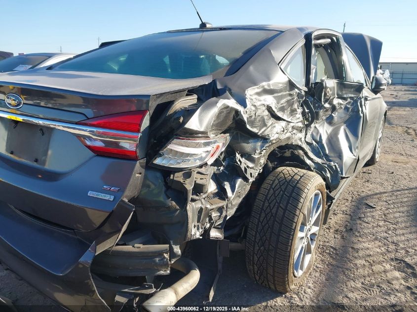 2017 Ford Fusion Se VIN: 3FA6P0HD9HR335076 Lot: 43960062