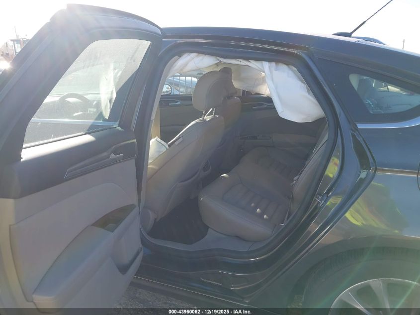 2017 Ford Fusion Se VIN: 3FA6P0HD9HR335076 Lot: 43960062