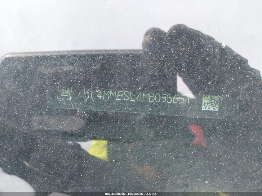 2021 Buick Encore Gx Awd Select VIN: KL4MMESL4MB053654 Lot: 43960065