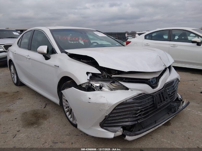 2018 Toyota Camry Hybrid Xle VIN: 4T1B21HK2JU002899 Lot: 43960066